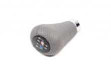 Gear Shift Knob OEM (leatherette, gray perforation) for BMW 5 Series E-34 1988-1995 - image 1
