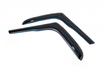 In-channel window deflectors (2 pcs, HIC) for Opel Vivaro 2015-2019 - image 1