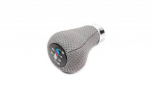 OEM gear knob (leatherette, gray perforation) for BMW 3 series E-30 1982-1994 - Reelken Auto