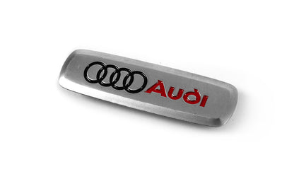 Aluminum Badge for Car Mats (1 pc) for Audi - image 1