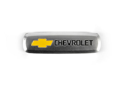 Aluminum nameplate for mats (1pc) for Chevrolet - image 2