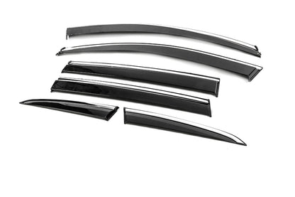 Niken Luxury chrome windbreakers (6 pcs) for Honda CRV 2017-2022 - image 2