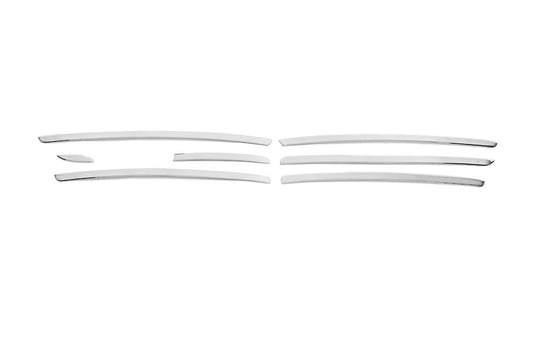 Interior door sill plates stainless steel (7 pcs) Carmos for Geely Emgrand X7 2011- - image 1