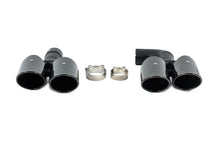 Black exhaust tips in X3M F97 style (V1) for BMW X3 G01 2018- - image 1