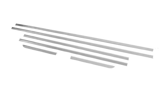 Window edging (6 pcs., stainless steel) for Land Rover Freelander II - Reelken Auto