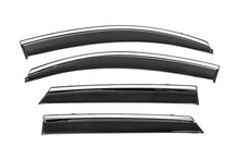 Window Deflectors with Chrome Trim Niken Luxury (4 pcs) for Hyundai Tucson TL 2016-2021 - image 2