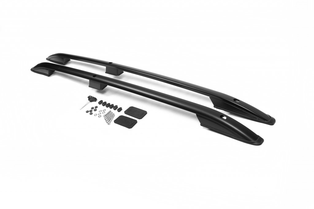 Roof Rails Skyport BLACK for Volkswagen Caddy 2004-2010 - image 1