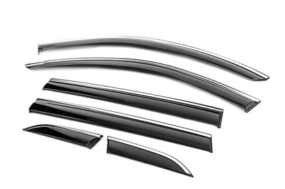 Niken Luxury chrome windbreakers (6 pcs) for Honda CRV 2022↗ year - image 2