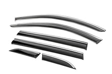 Window Deflectors with Chrome Trim Niken Luxury (6 pcs) for Honda CRV 2022- - image 2