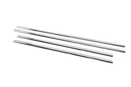 Window edging (4 pcs., stainless steel) for Geely Emgrand X7 - Reelken Auto