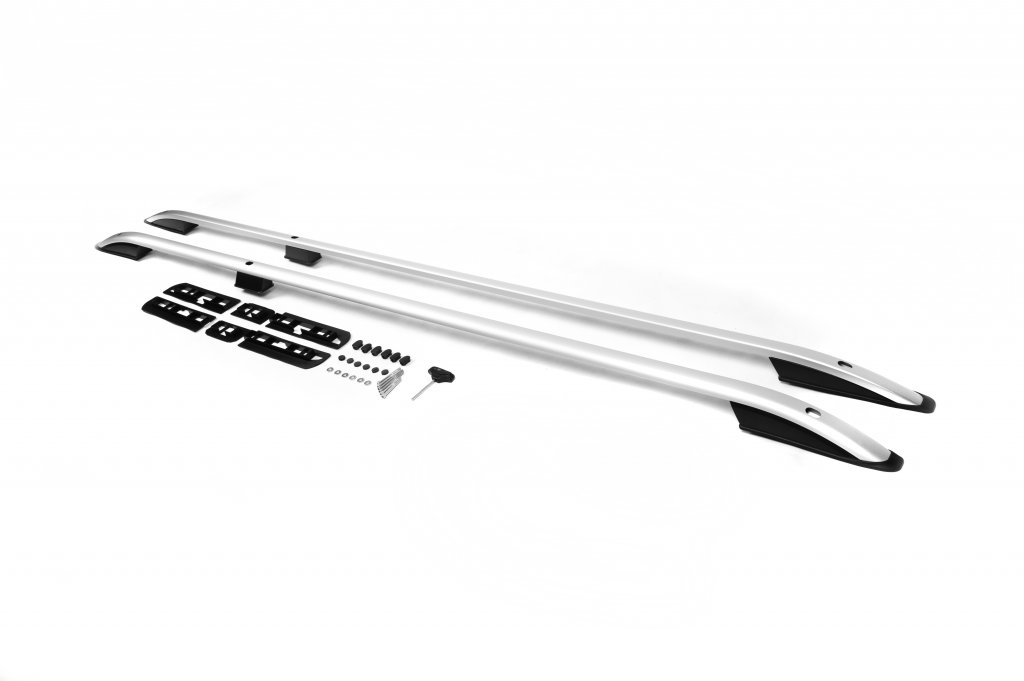 Roof Rails CROWN (matte grey) for Volkswagen T5 Caravelle 2004-2010 - image 1