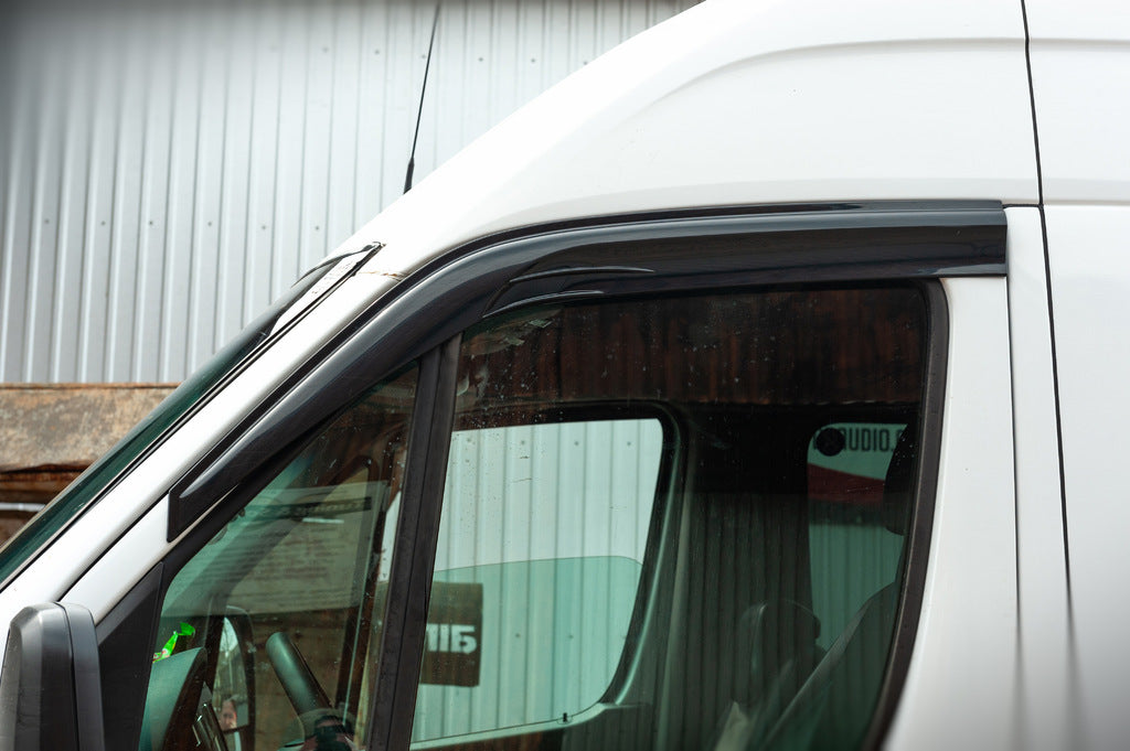 Stick-on Wind Deflectors (2 pcs, Sunplex Sport) for Mercedes Sprinter W906 2006-2018 - image 7