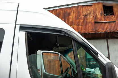 Stick-on Wind Deflectors (2 pcs, Sunplex Sport) for Mercedes Sprinter W906 2006-2018 - image 6