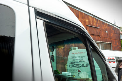 Stick-on Wind Deflectors (2 pcs, Sunplex Sport) for Mercedes Sprinter W906 2006-2018 - image 8