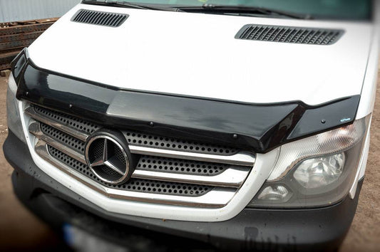 The hood deflector 2013+ (V1, EuroCap) for Mercedes Sprinter W906 2006-2018 - Reelken Auto