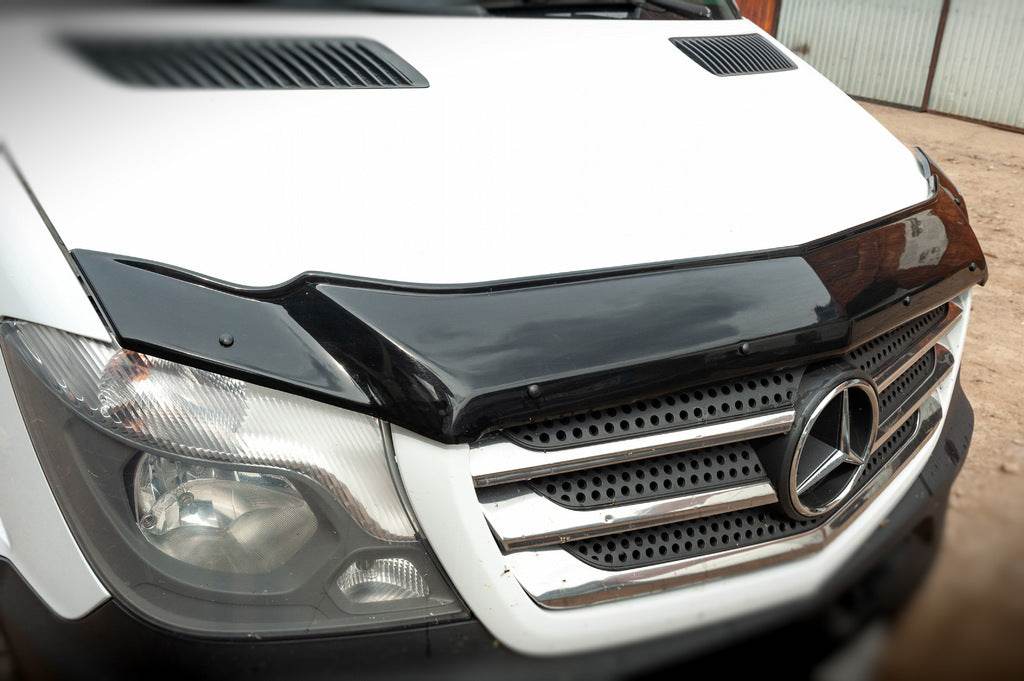 The hood deflector 2013+ (V1, EuroCap) for Mercedes Sprinter W906 2006-2018 - Reelken Auto