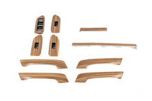 Set of wood trim inserts (light) for Toyota Land Cruiser Prado 150 2009-2023 - image 1