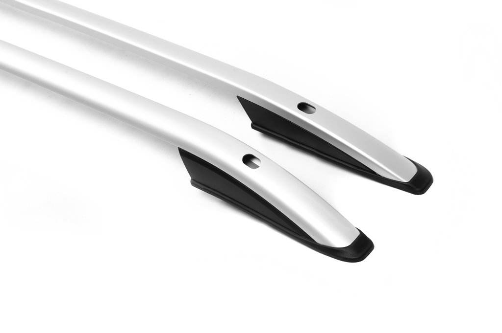 Roof rails Skyport (gray matt) for Volkswagen Touran 2010-2015 - Reelken Auto