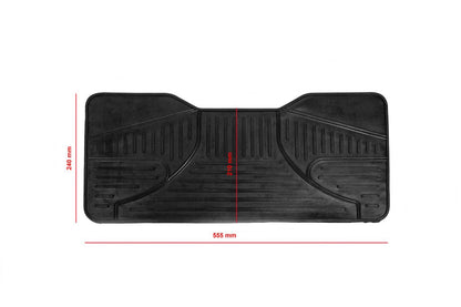 Rear Tunnel Rubber Mat (Polytep) for Volkswagen Jetta 2006-2011 - image 2