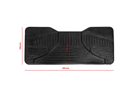 Rear Tunnel Rubber Mat (Polytep) for Seat Leon 2005-2012 - image 2
