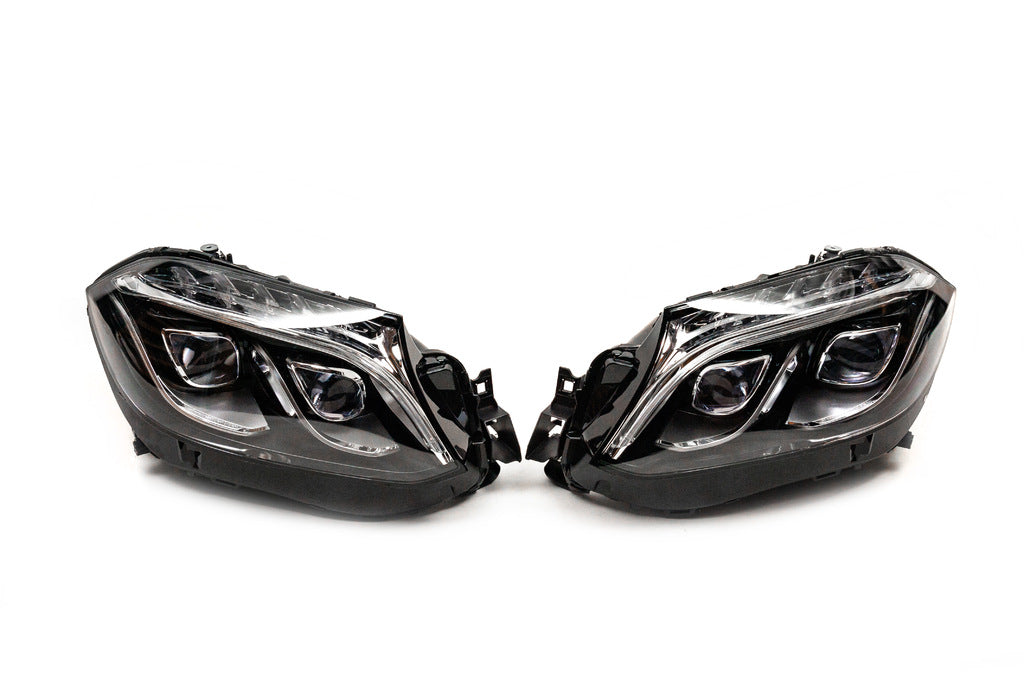 Front headlights (for converted vehicles from GL to GLS, set of 2) for Mercedes GL/GLS сlass X166 2012-2019 - image 1