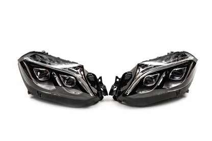 Front headlights (for converted vehicles from GL to GLS, set of 2) for Mercedes GL/GLS сlass X166 2012-2019 - image 1