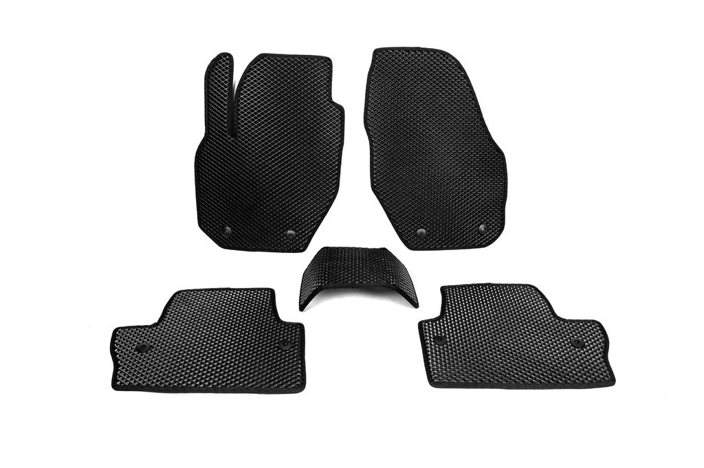 EVA Floor Mats (black) for Volvo V60 2011-2018 - image 2