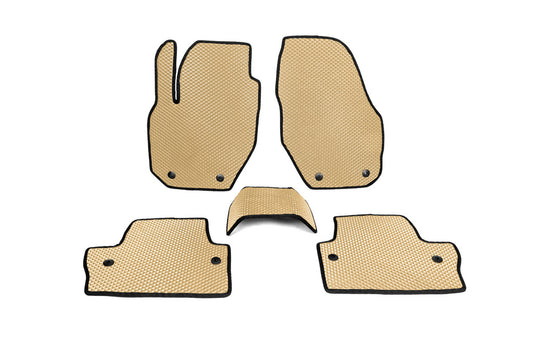 EVA Floor Mats (Beige) for Volvo V60 2011-2018 - image 1