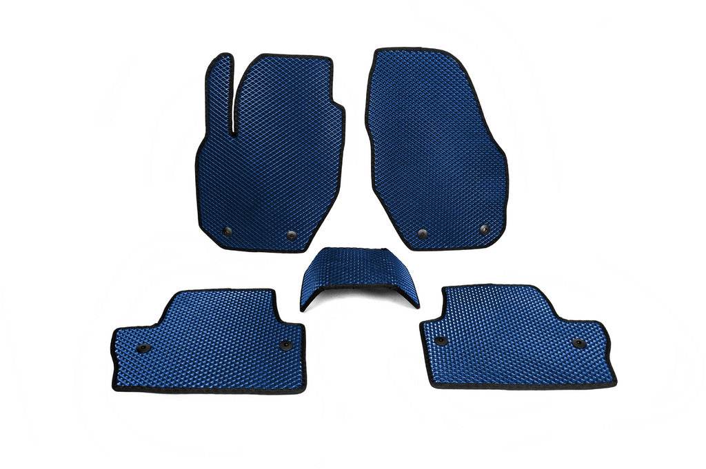 EVA mats (blue) for Volvo S60 2010-2018 - Reelken Auto