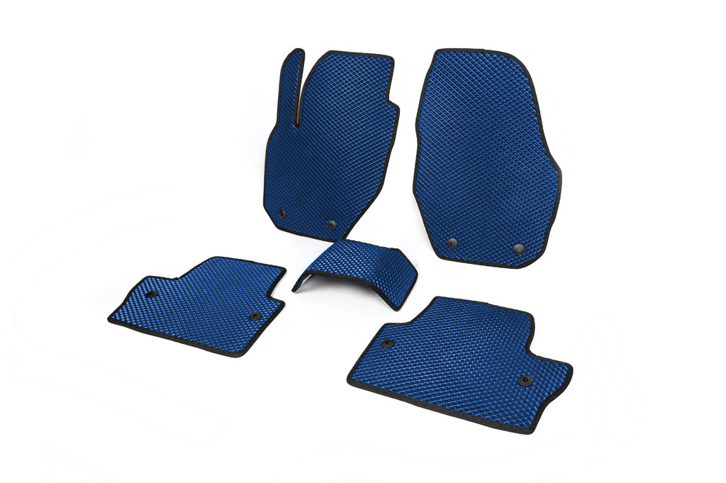 EVA Floor Mats (Blue) for Volvo V60 2011-2018 - image 2