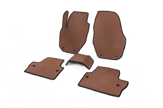 EVA mats (Brown) for Volvo S60 2010-2018 - Reelken Auto