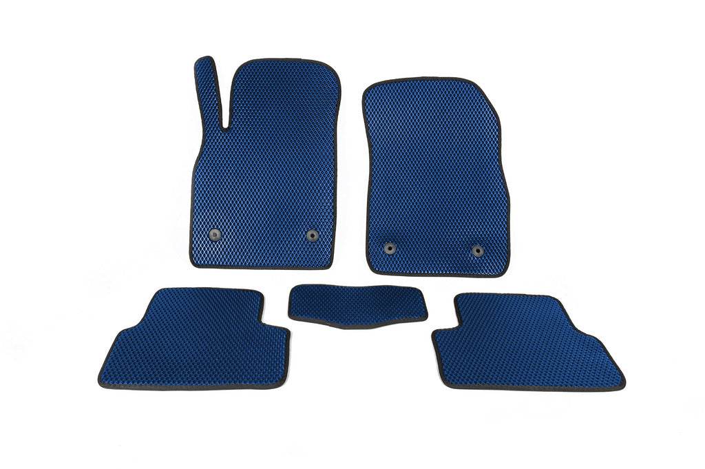 EVA mats (blue) for Opel Astra J 2009-2015 - Reelken Auto