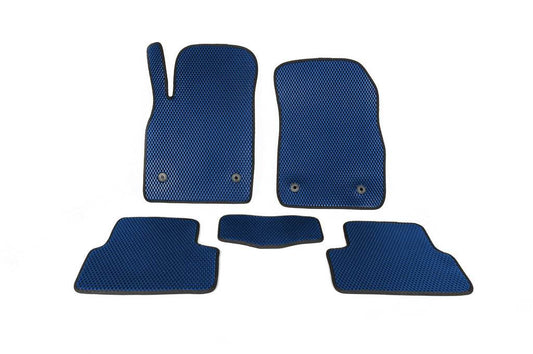 EVA mats (blue) for Opel Astra J 2009-2015 - Reelken Auto