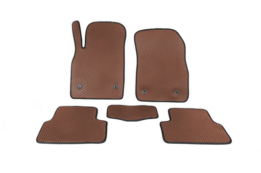 EVA Floor Mats (Brown) for Opel Astra J 2009-2015 - image 1