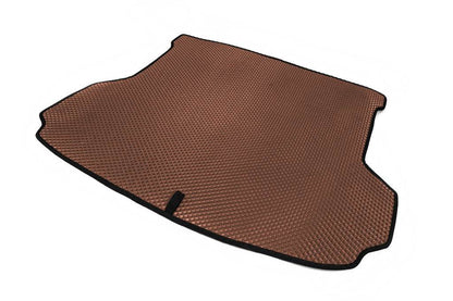 Trunk mat V2 (EVA, Brown) for Volkswagen ID.4 - Reelken Auto