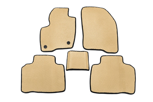 EVA Floor Mats (Beige) for Ford Edge 2014-2024 - image 1