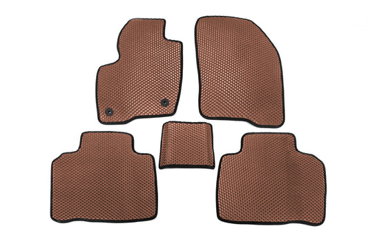 EVA Floor Mats (Brown) for Ford Edge 2014-2024 - image 1