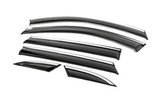 Window Deflectors with Chrome Trim Niken Luxury (6 pcs) for MG HS 2018- - image 2