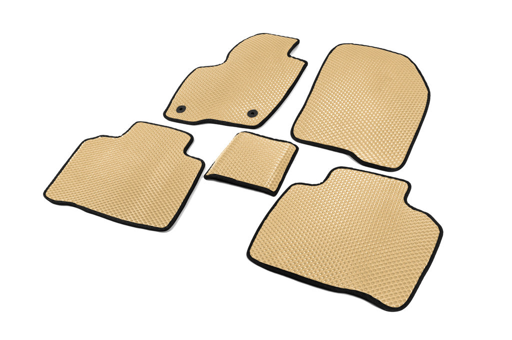 EVA Floor Mats (Beige) for Ford Edge 2014-2024 - image 2