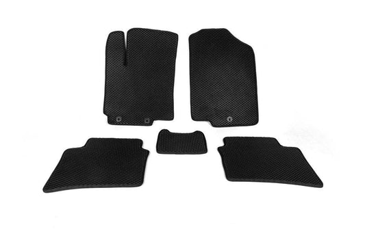 EVA mats (black) for Hyundai Accent 2011-2017 - Reelken Auto