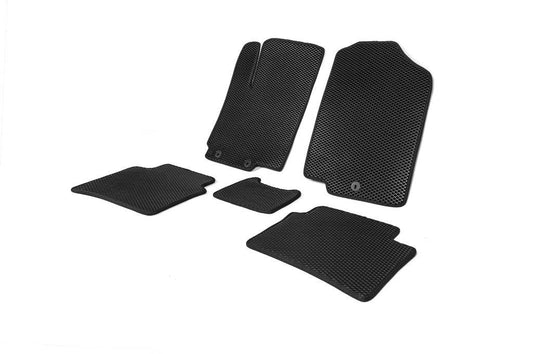 EVA mats (black) for Hyundai Accent 2011-2017 - Reelken Auto