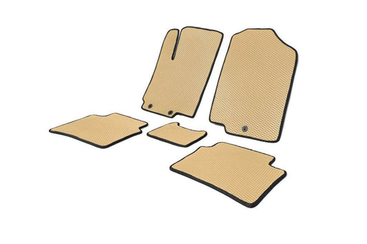 EVA mats (Beige) for Hyundai Accent 2011-2017 - Reelken Auto