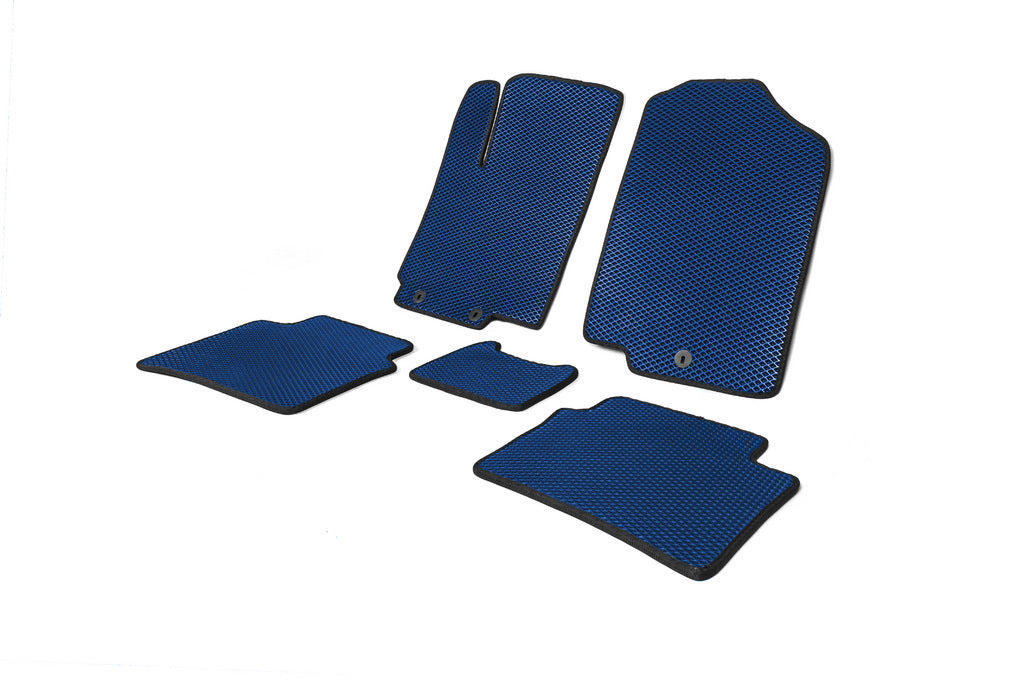 EVA Floor Mats (Blue) for Hyundai Accent 2011-2017 - image 2