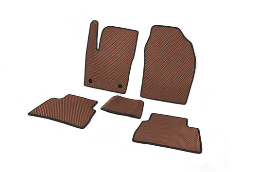 EVA Floor Mats (brick red) for Toyota C-HR 2016-2023 - image 2