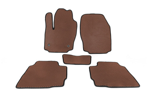 EVA Floor Mats (Brown) for Ford Mondeo 2008-2014 - image 1