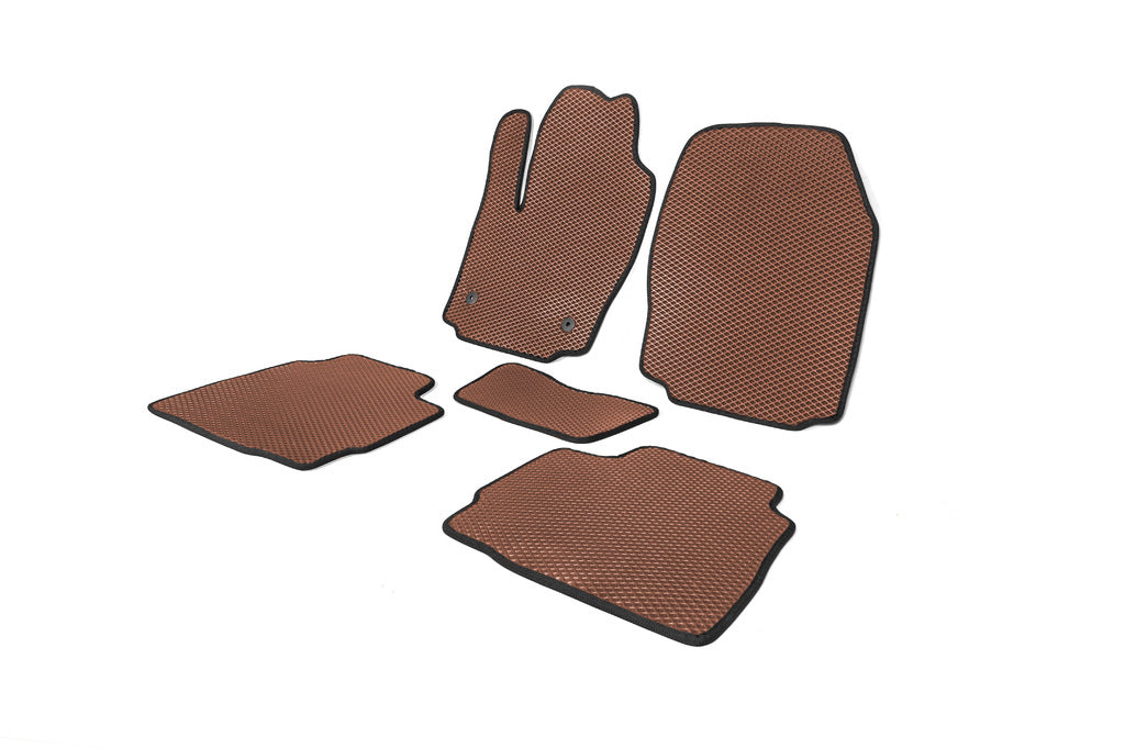 EVA Floor Mats (Brown) for Ford Mondeo 2008-2014 - image 2