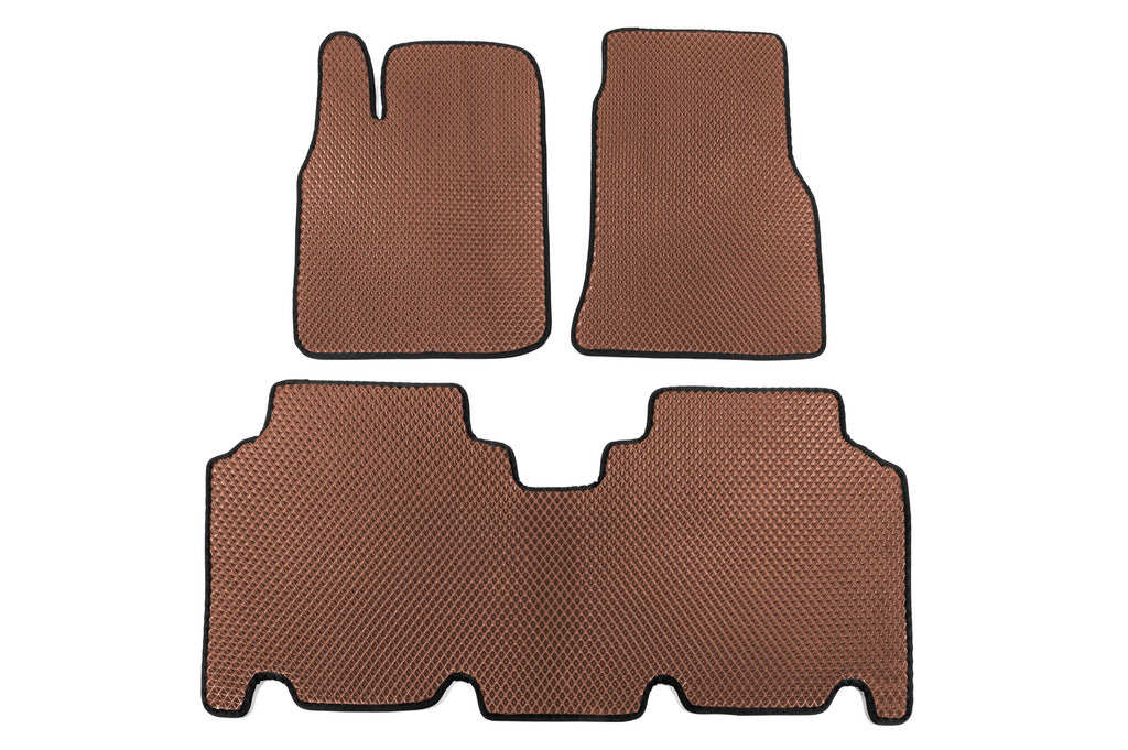 EVA Floor Mats (Brown) (Long) for Mercedes A-сlass W168 1997-2004 - image 1
