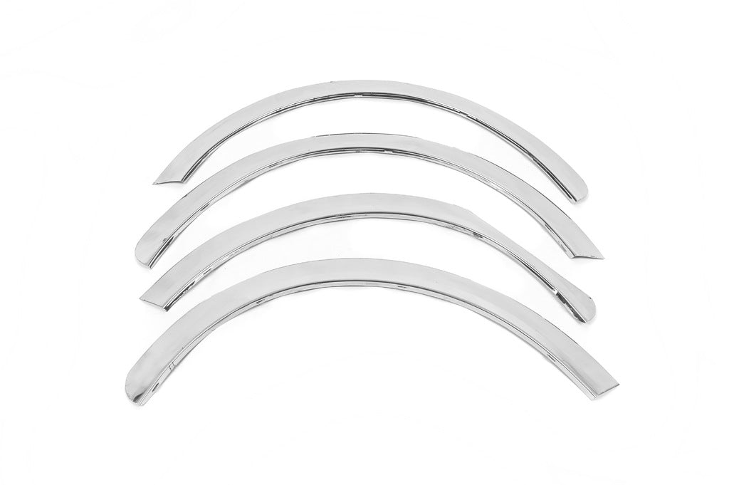 Fender flares (4 pcs, stainless steel) for Renault Kangoo 1998-2008 - image 2