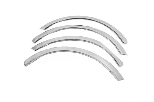 Fender flares (4 pcs, stainless steel) for Renault Kangoo 1998-2008 - image 1