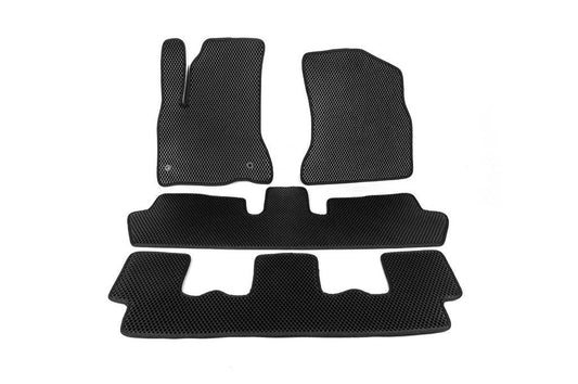 EVA mats (3 rows, black) for Citroen C-4 Picasso 2006-2013 - Reelken Auto